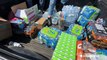 Volunteers deliver donations to storm survivors