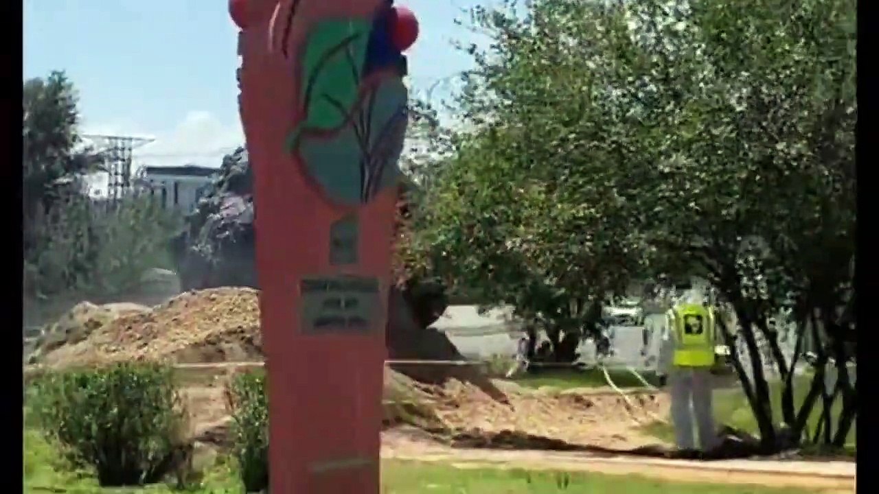 Meteor Falls in South Africa