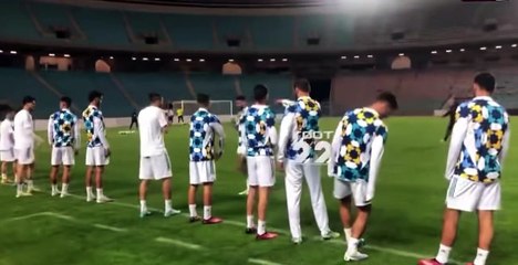 Entraînement de veille de match pour nos Fennecs au stade de Radés !