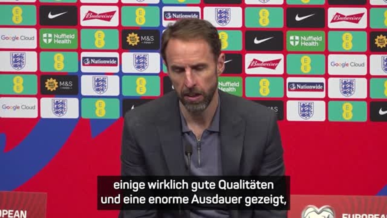 Southgate: 'Haben wirklich gute Qualitäten gezeigt'
