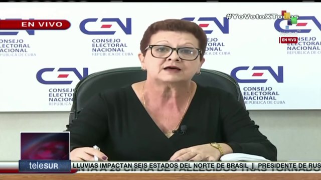 Cuba: Consejo Electoral Nacional extiende horario de votaciones hasta las 19H00 hora local