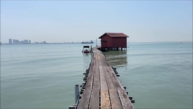 Clan Jetties of Penang at George Town Penang Island Malaysia