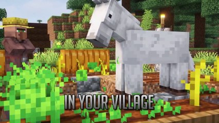 I Survived 100 DAYS as a HORSE in HARDCORE Minecraft!