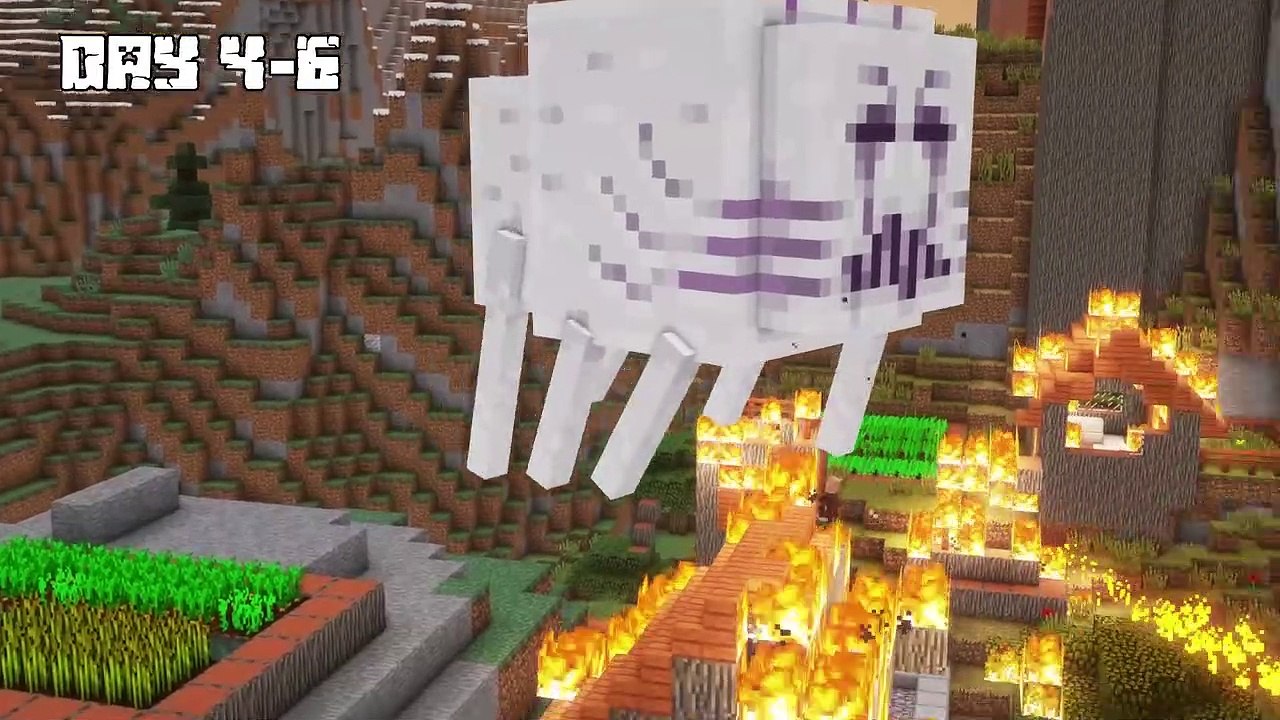 I Survived 100 DAYS as an ENDER DRAGON in HARDCORE Minecraft!