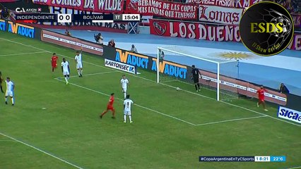 Independiente 3-0 ciudad de Bolivar-Copa Argentina-32avos de Final