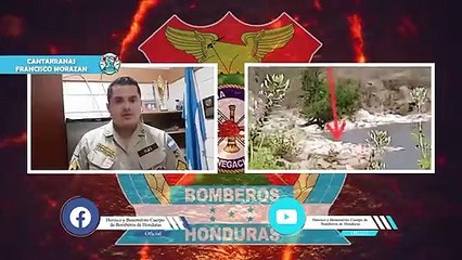 Bomberos alertan sobre presencia de cocodrilos en aguas del río Choluteca en Cantarranas