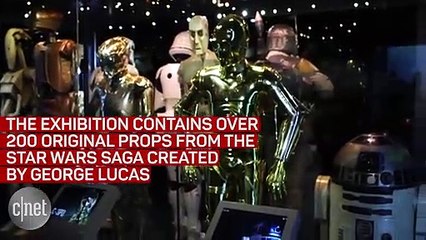 Star Wars props exhibition is as seductive as the dark side
