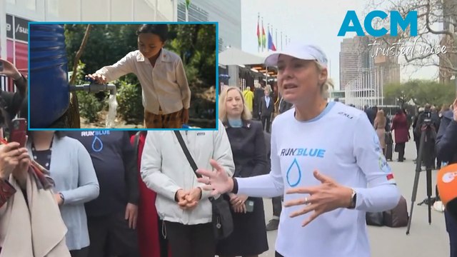 Growing global crisis: Mina Guli completes 200 marathons in one year urging action on water scarcity