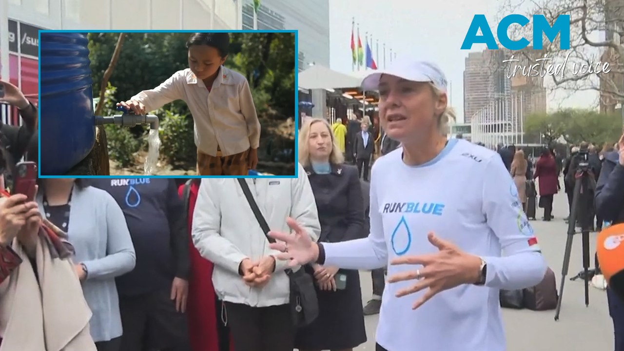 Growing global crisis: Mina Guli completes 200 marathons in one year urging action on water scarcity