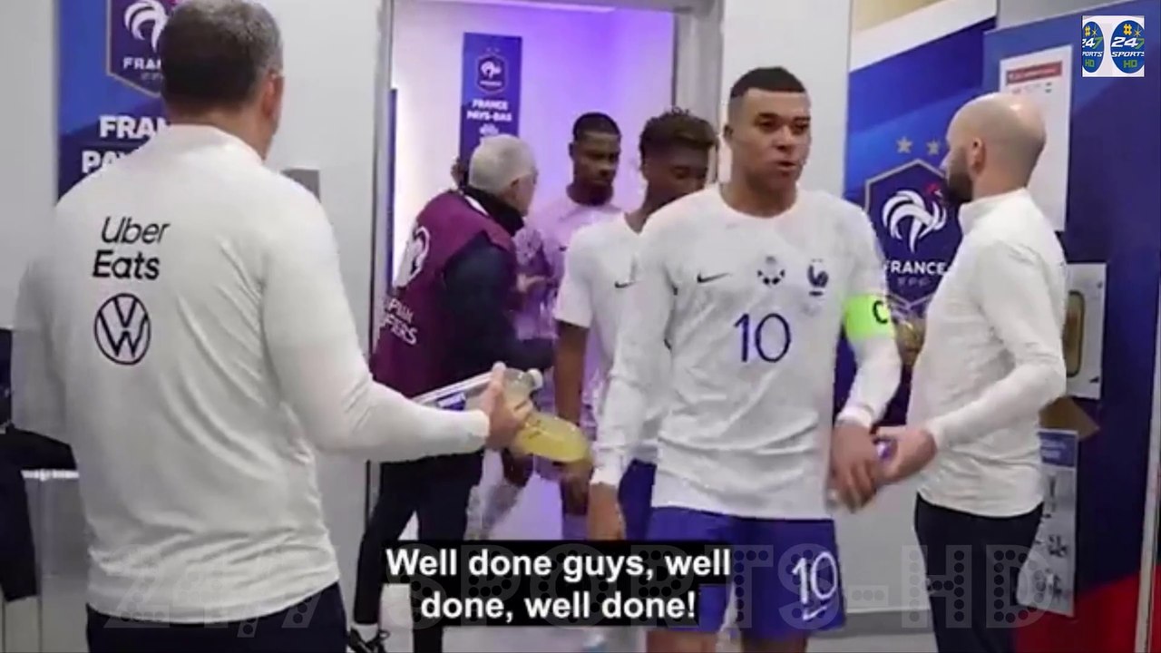 Kylian Mbappe's half-time rallying cry to France stars during win over the Netherlands is revealed as PSG star tells team-mates 'don't let them breathe'... when Les Bleus were already 3-0 up!