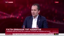 Fatih Erbakan sözlerini sansürleyen TRT’ye çıkıp Millet İttifakı’nı hedef aldı