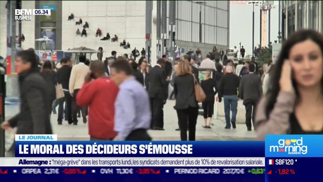 Le moral des décideurs s'émousse