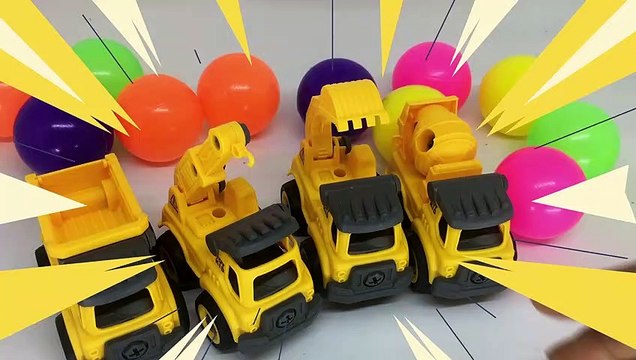 Types of Heavy Equipment Construction Car Toys