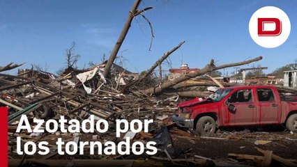 Misisipi devastada tras los tornados