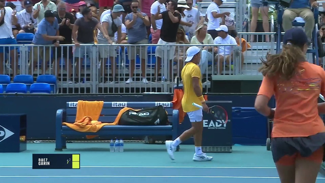 Baez v Garin | Miami Open | Match Highlights