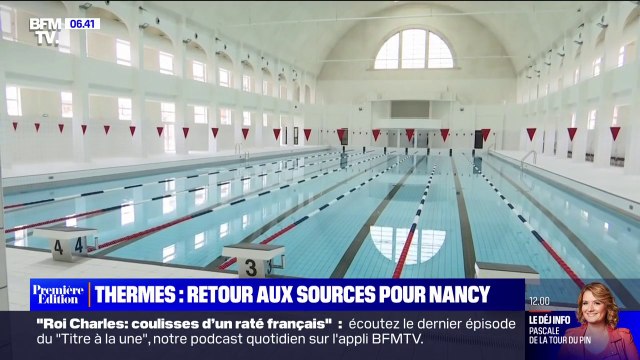 Retour aux sources pour Nancy qui renoue avec son passé de station thermale