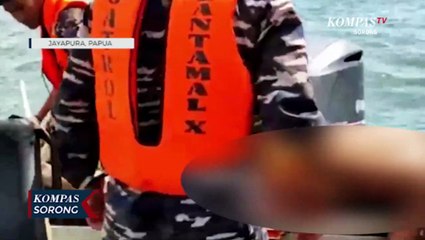 Jajaran Koarmada III Lantamal X Bantu Evakuasi Nelayan Tenggelam di Holtekamp Jayapura