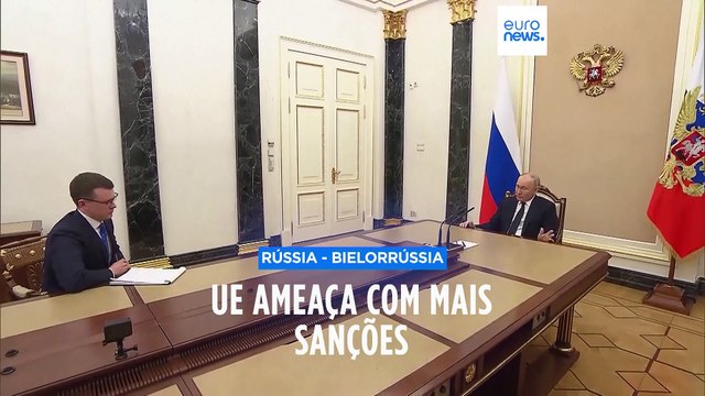 UE ameaça com novas sanções se Bielorrússia acolher armas nucleares russas