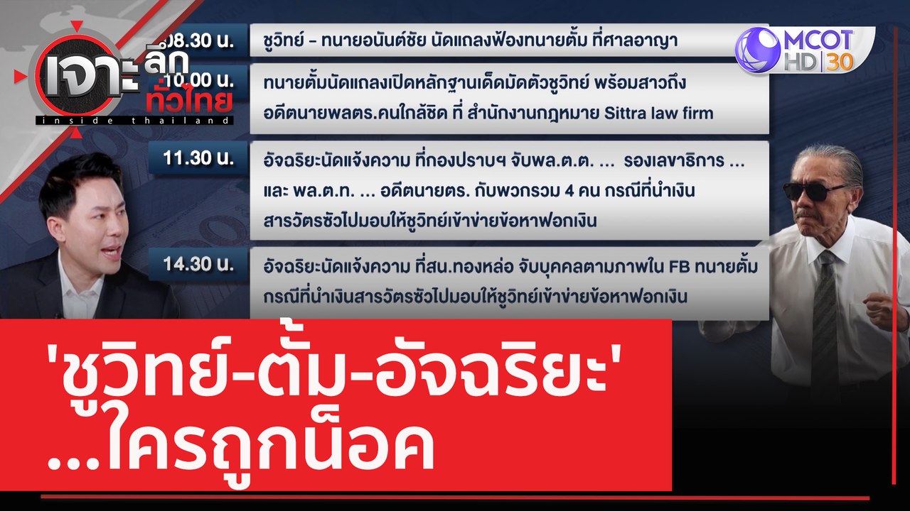 'ชูวิทย์-ตั้ม-อัจฉริยะ' ...ใครถูกน็อค | เจาะลึก...