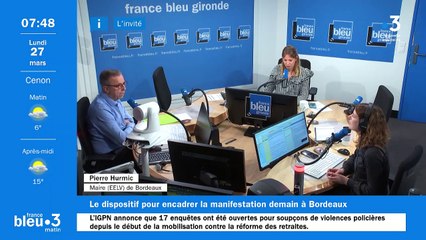 Pierre Hurmic, maire écologiste de Bordeaux