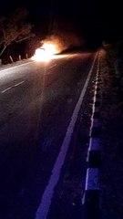 Everyone kept watching and he turned into a skeleton, whoever saw it w