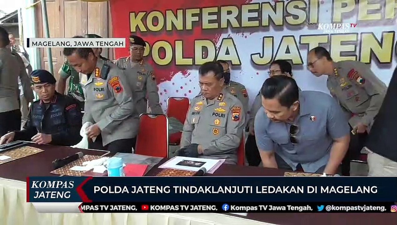 Polda Jawa Tengah Tindaklanjuti Ledakan di Magelang