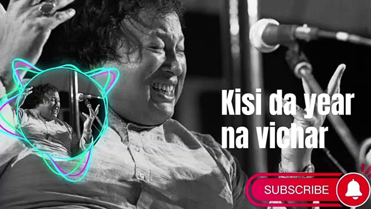 kisi da year na vichar usdat nusrat fateh ali khan#nusratfatehalikhan