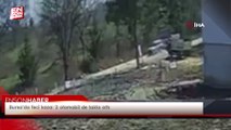 Bursa'da feci kaza: 2 otomobil de takla attı