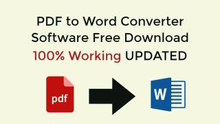 How to Convert PDF to Word File
