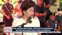 Libu-libong mag-aaral, apektado ng bakbakan sa pagitan ng militar at NPA sa Masbate