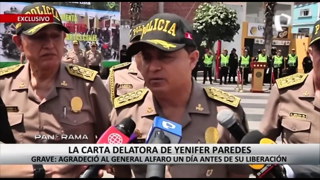 ¡Exclusivo! Carta delatora de Yenifer Paredes agradeció al general