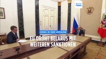 EU droht mit weiteren Sanktionen gegen Belarus