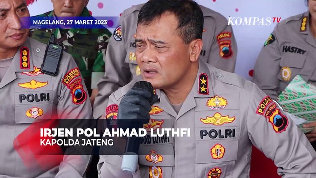 Kapolda Jateng Tinjau TKP Ledakan di Magelang: Nggak Usah Pakai Petasan!