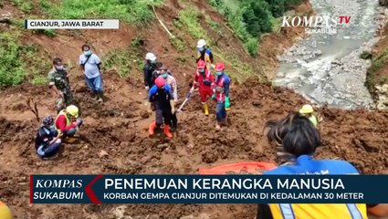 Korban Gempa Cianjur Ditemukan Di Kedalaman 30 Meter