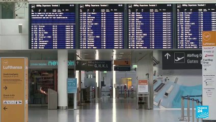 Inflation : grève massive en Allemagne, trains et avions à l'arrêt, métros et bus dans les dépôts