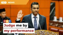 Judge me by my performance, new senator tells critics