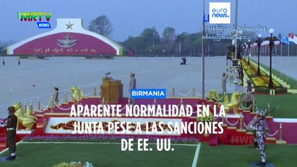 La junta celebra el Día de las Fuerzas Armadas bajo la sombra de las sanciones de EE. UU.