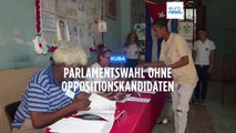 Kubas Führung lässt Parlament wählen - ohne Oppositionskandidaten