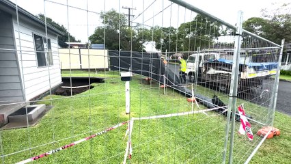 A second sinkhole opens on Platt Street at Wallsend | Newcastle Herald | March 27, 2023