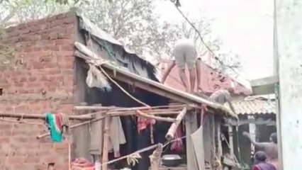 বাঁকুড়া: শিলাবৃষ্টিতে ব্যাপক ক্ষয়ক্ষতি কোতুলপুরে