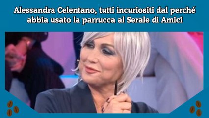 Alessandra Celentano, tutti incuriositi dal perché abbia usato la parrucca al Serale di Amici
