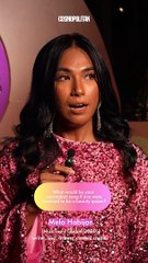 Who is that girl Mela Habijan sees in the mirror?