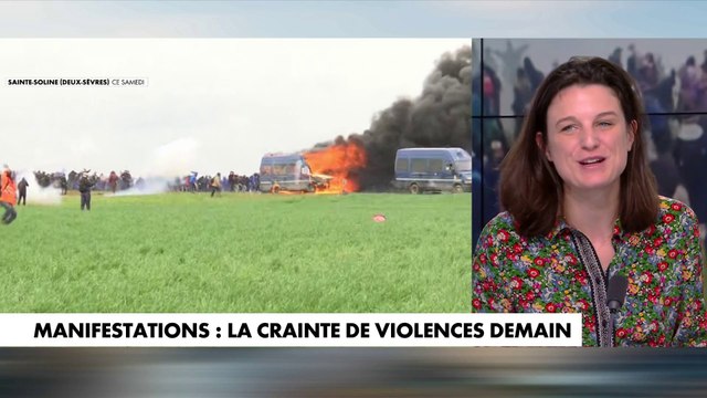 Eugénie Bastié : «Je rappelle que la mairie de Paris avait demandé le remboursement de la pelouse du Champ de Mars à la Manif pour Tous. Est-ce qu’on imagine demander quoi que ce soit aux organisateurs de la manif de demain pour les dégâts ?»