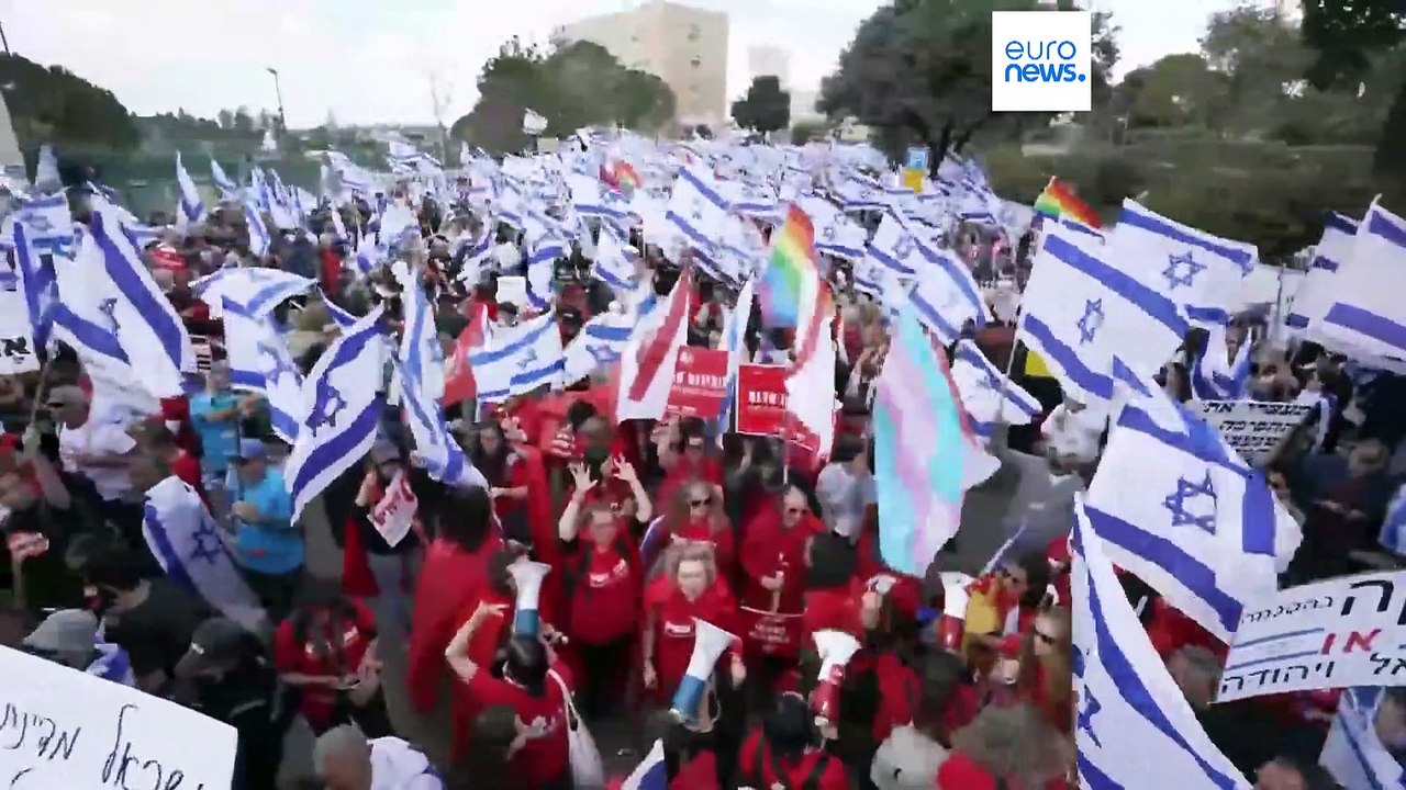 Israel | Huelga de trabajadores por la reforma de Netanyahu paraliza el aeropuerto de Ben Gurión