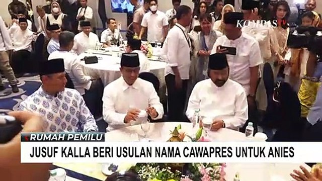 Jusuf Kalla Beri Usulan Nama Cawapres Pendamping untuk Anies Baswedan! Siapa?
