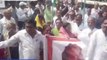 गुना: राहुल गांधी की संसद सदस्यता समाप्त को लेकर आंदोलन, किया विरोध प्रदर्शन