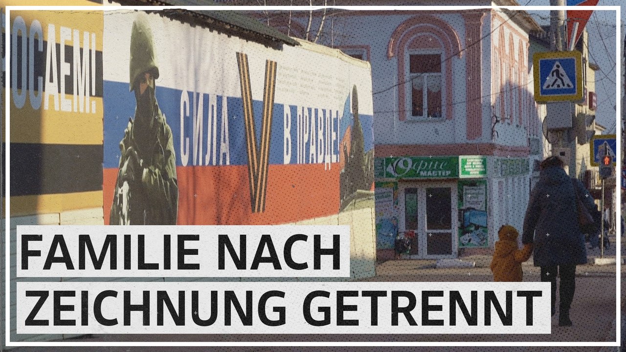 Kritische Zeichnung führt zu Familientrennung in Russland
