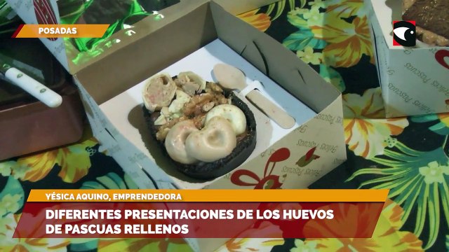 Semana Santa en Misiones: Diferentes presentaciones de los huevos de pascuas rellenos