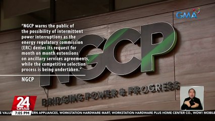 Posibleng power interruptions, ibinabala ng NGCP | 24 Oras