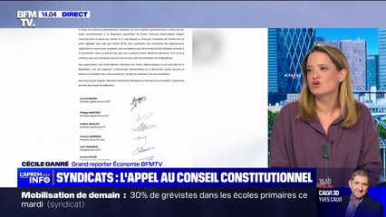 L'intersyndicale a envoyé aujourd'hui son argumentaire au Conseil Constitutionnel pour retoquer la réforme des retraites